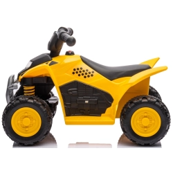 Pojazd na akumulator Quad HONDA H3 CAT TRX Yellow Sun Baby jeździk dla dziecka